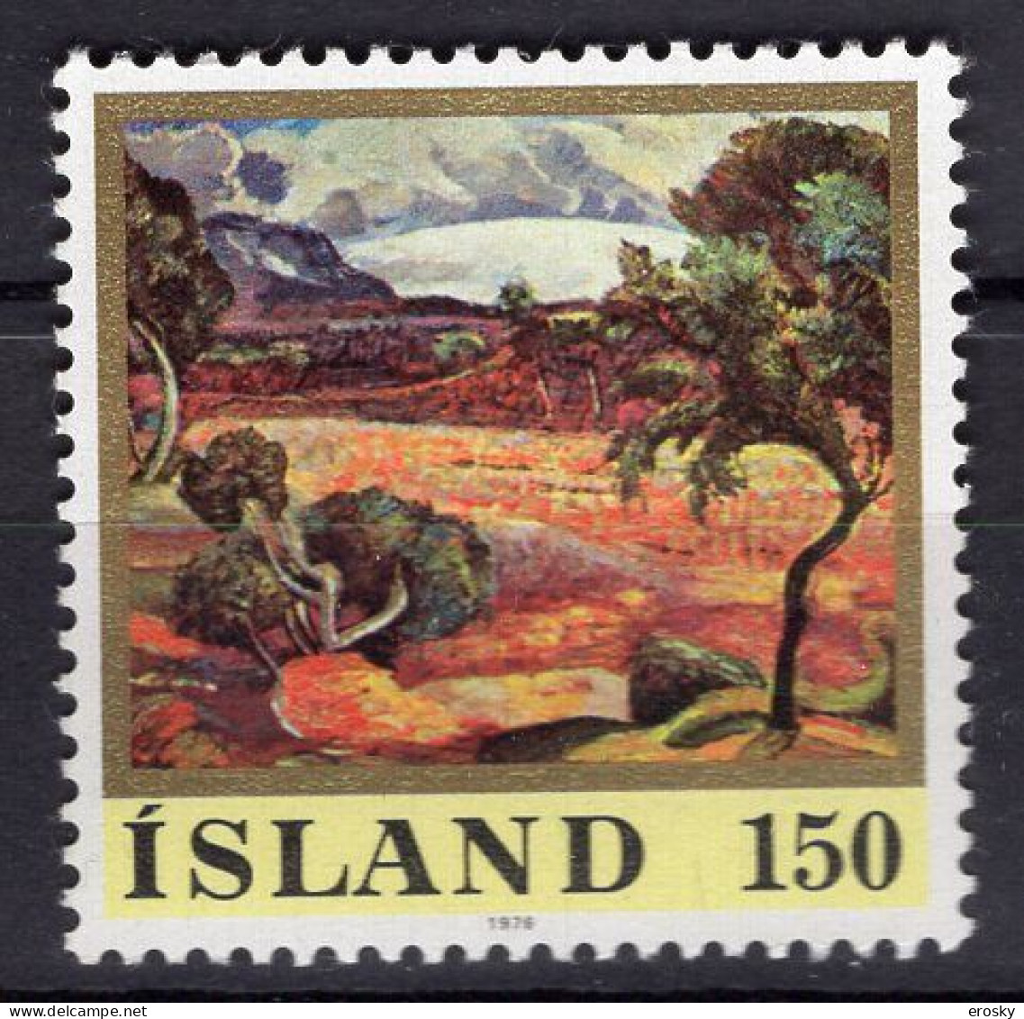 Q1238 - ISLANDE ICELAND Yv N°466 ** GLACIER - Neufs