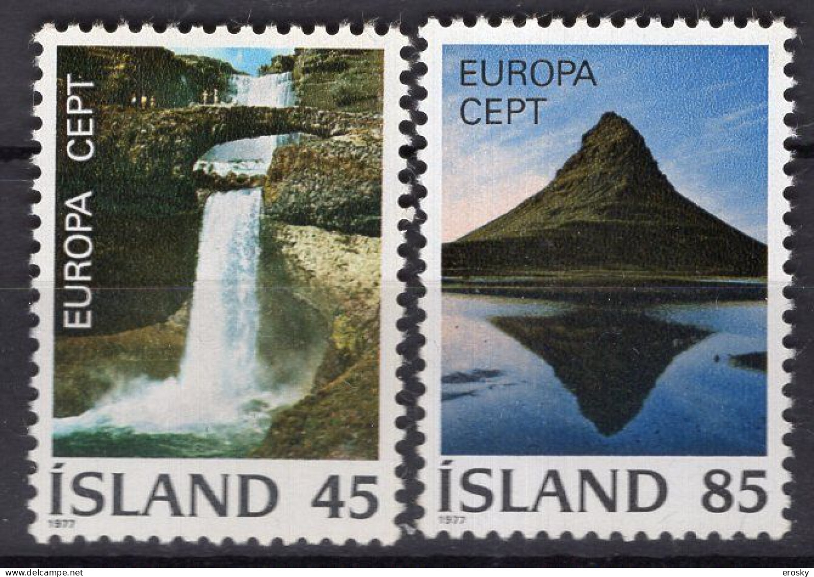 Q1242 - ISLANDE ICELAND Yv N°475/76 ** EUROPA CEPT - Ungebraucht