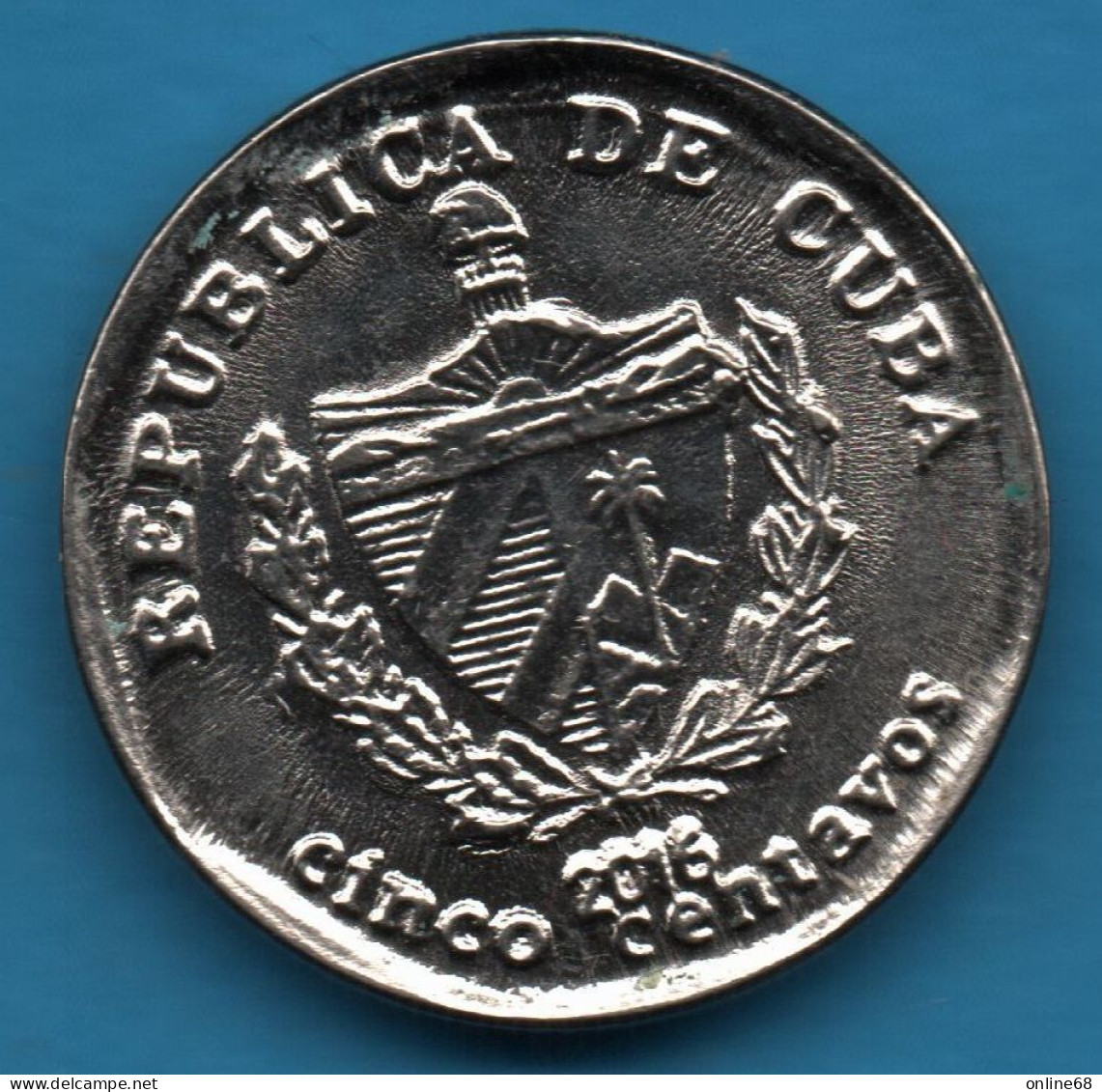 LOT MONNAIES 4 COINS : CUBA - DANMARK - EGYPT - Kilowaar - Munten