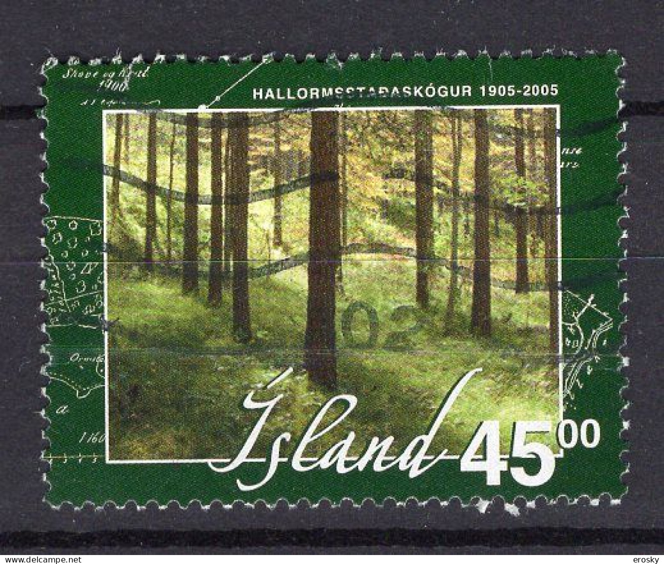 Q1168 - ISLANDE ICELAND Yv N°1012 - Used Stamps