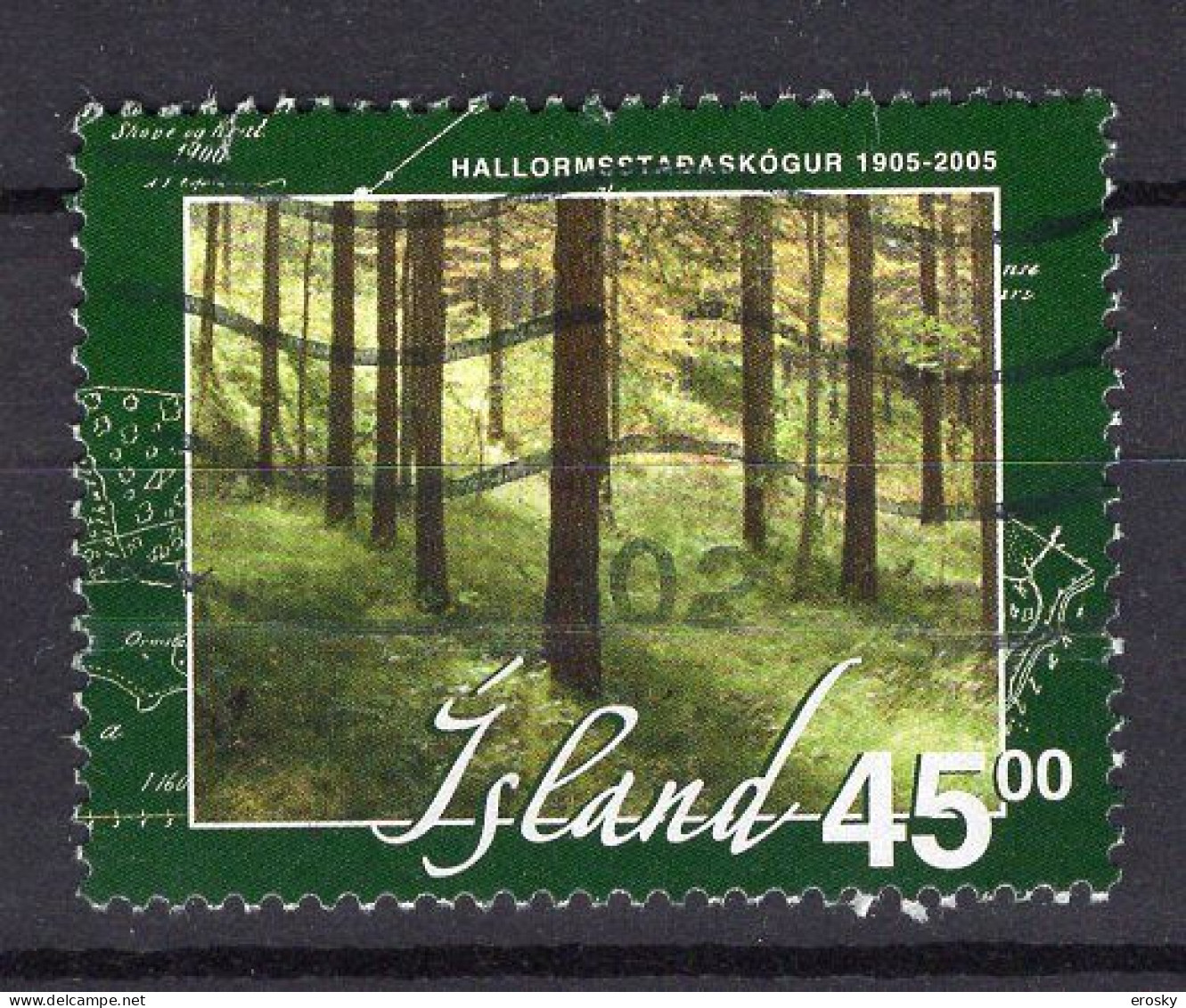 Q1168 - ISLANDE ICELAND Yv N°1012 - Gebraucht