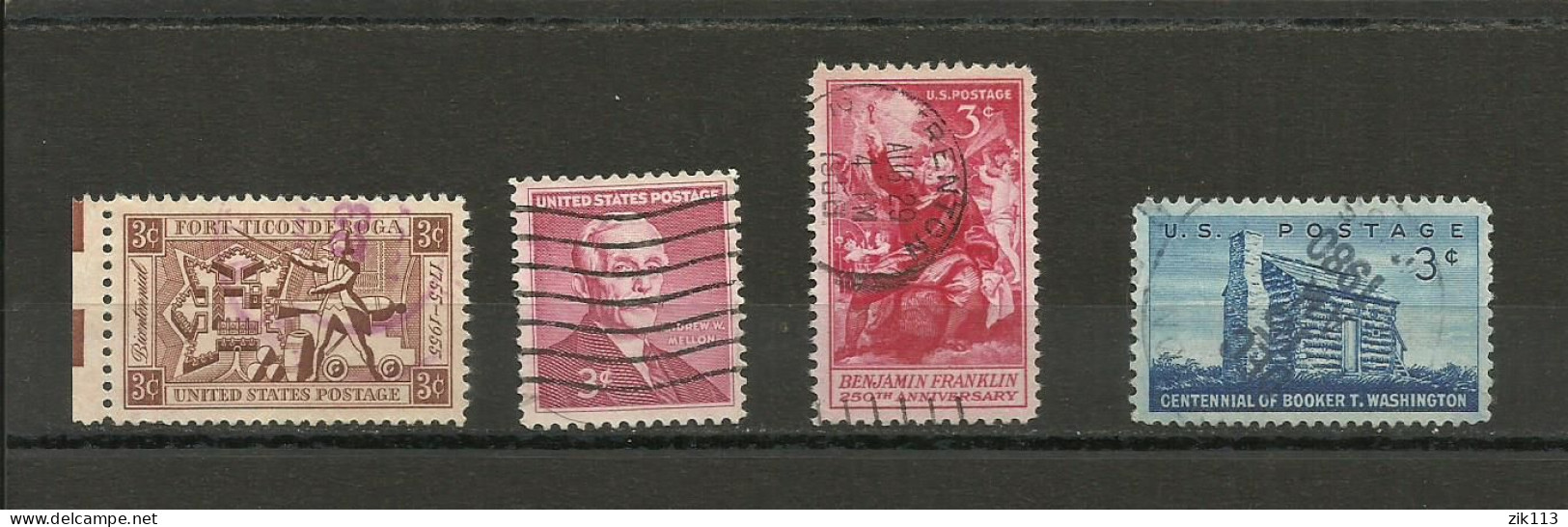 USA  1955 , USED - Used Stamps