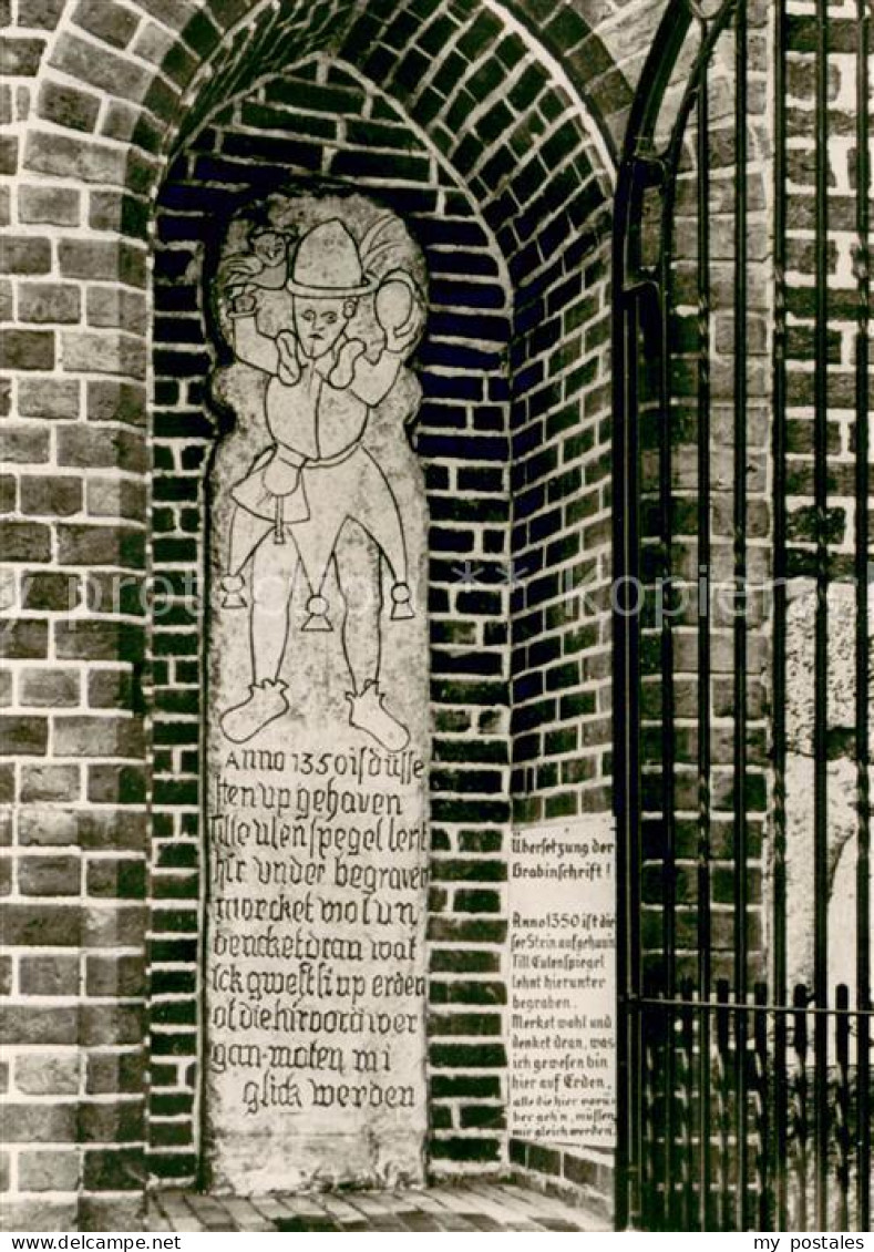 73695128 Moelln  Lauenburg Till Eulenspiegel Denkmal  - Mölln