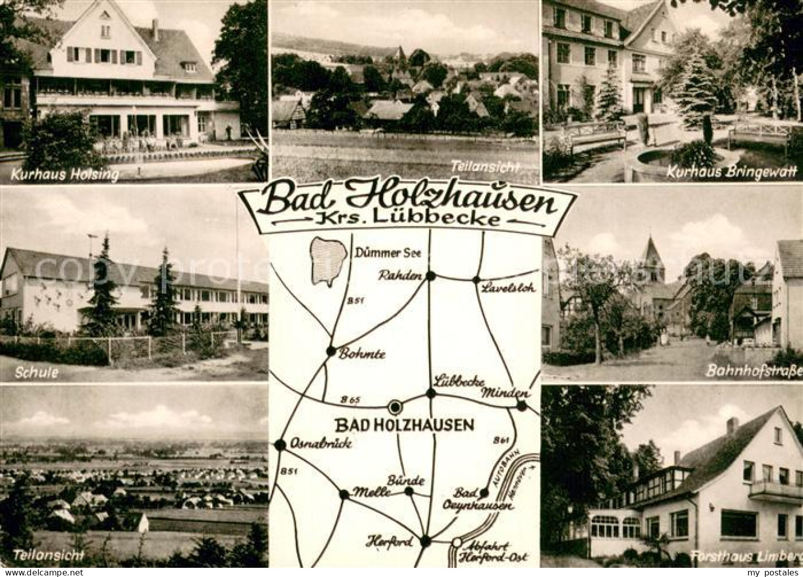 73695080 Bad Holzhausen Luebbecke Kurhaus Holsing Panorama Kurhaus Bringewatt Sc - Getmold