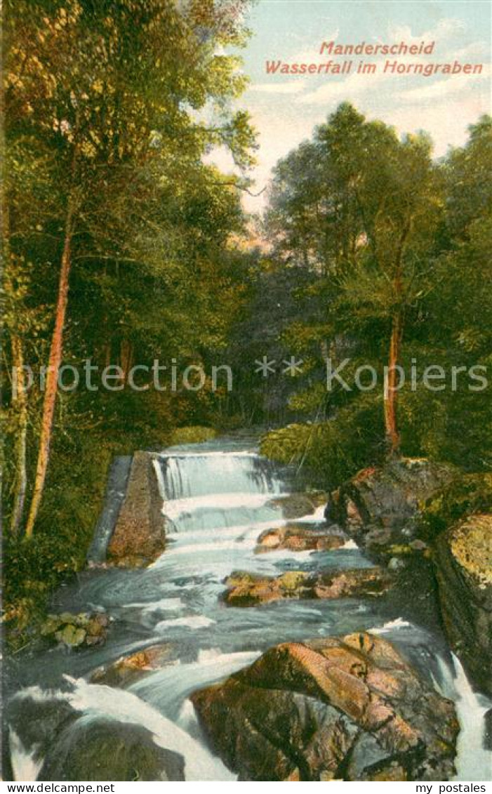 73695041 Manderscheid Eifel Wasserfall Im Horngraben Manderscheid Eifel - Manderscheid