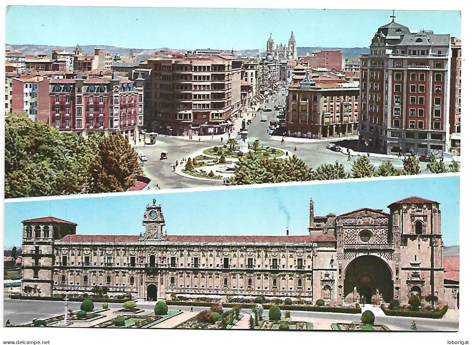 PLAZA DE GUZMAN EL BUENO Y SAN MARCOS / GUZMAN EL BUENO CIRCUS AND ST. MARK'S.- CASTILLA Y LEON - LEON.- ( ESPAÑA ). - León