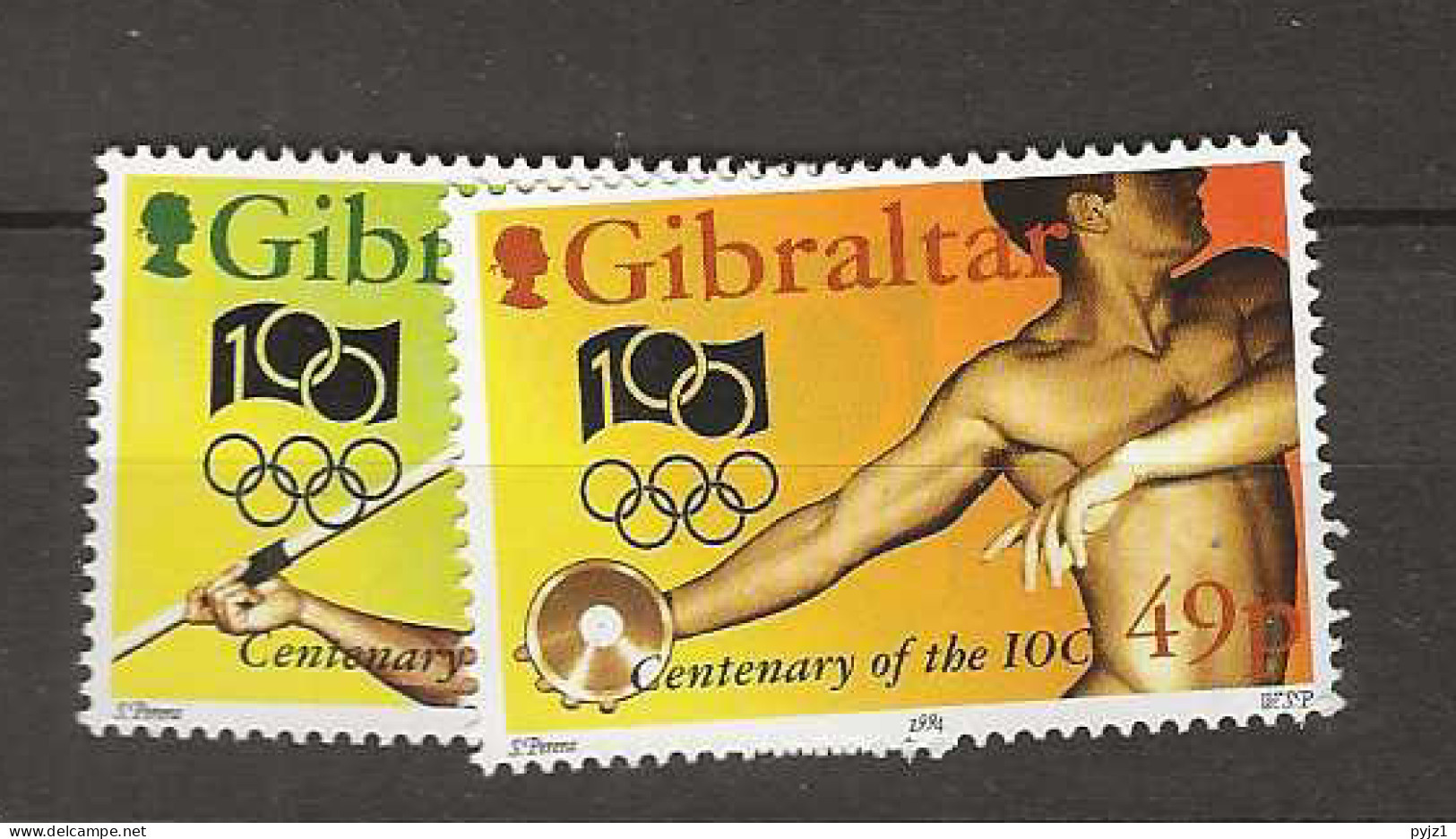 1994 MNH Gibraltar Mi 700-01 Postfris ** - Gibraltar