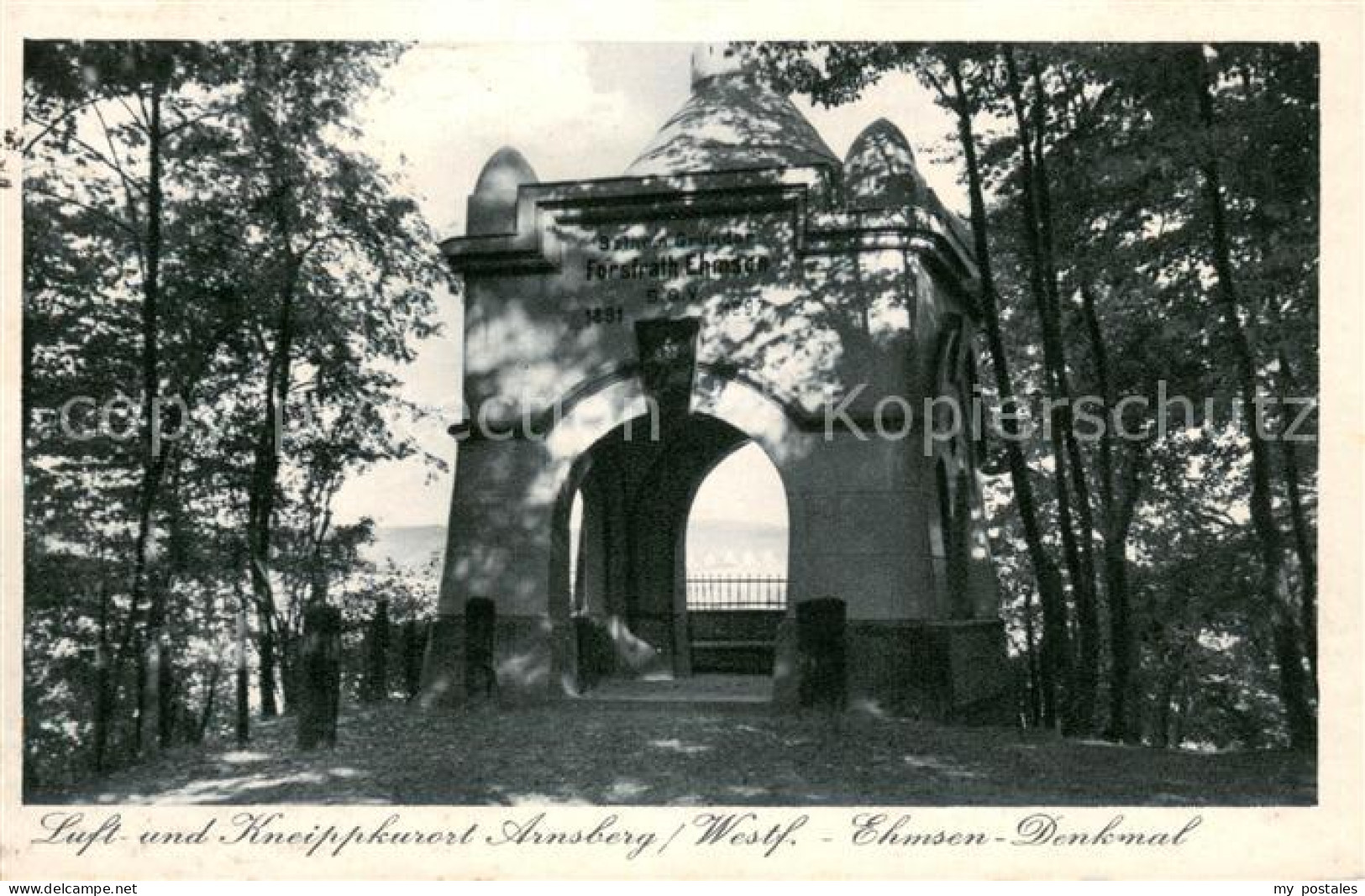 73694970 Arnsberg Westfalen Ehmsen-Denkmal Arnsberg Westfalen - Arnsberg