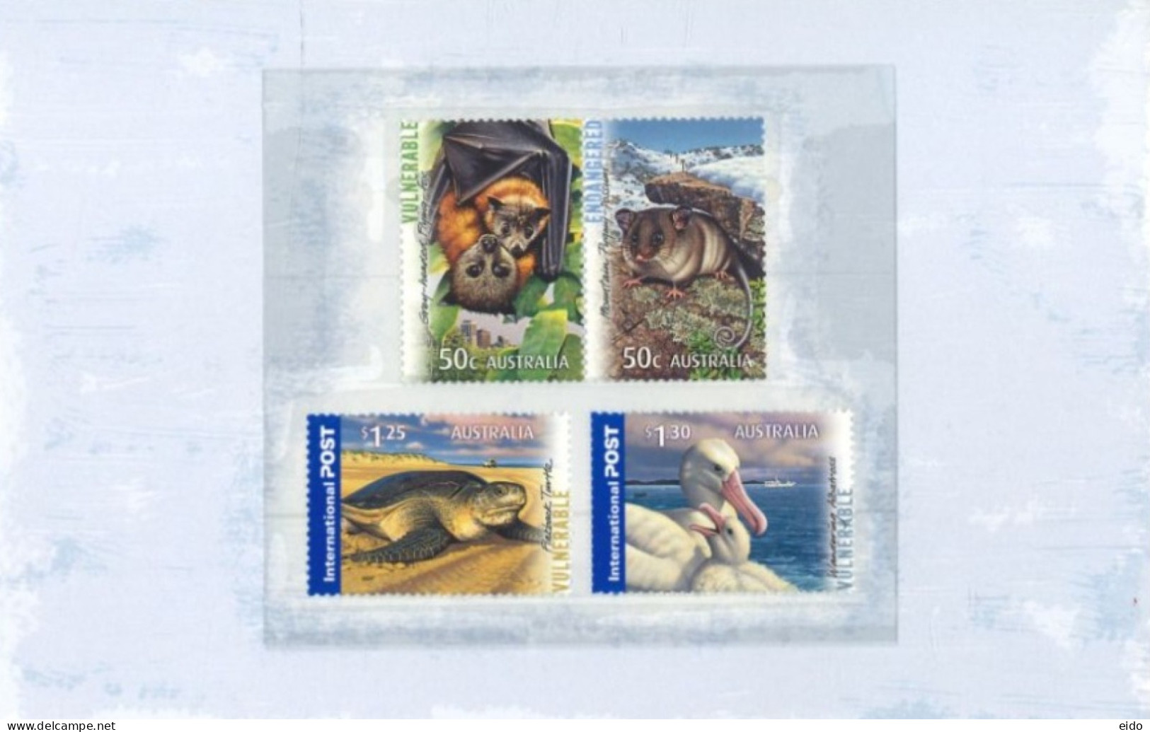 AUSTRALIA  : 2007, P0STAGE OF THREATENED WILDLIFE STAMPS BOOKLET, UMM (**). - Lettres & Documents