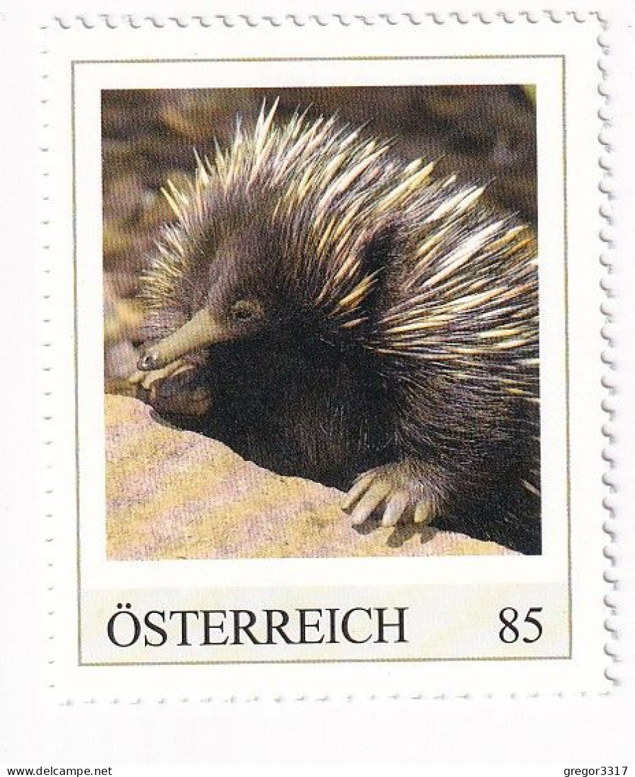 ÖSTERREICH - EXOTISCHE TIERE - SCHNABELIGEL Australien  - Personalisierte Briefmarke ** Postfrisch - Francobolli Personalizzati