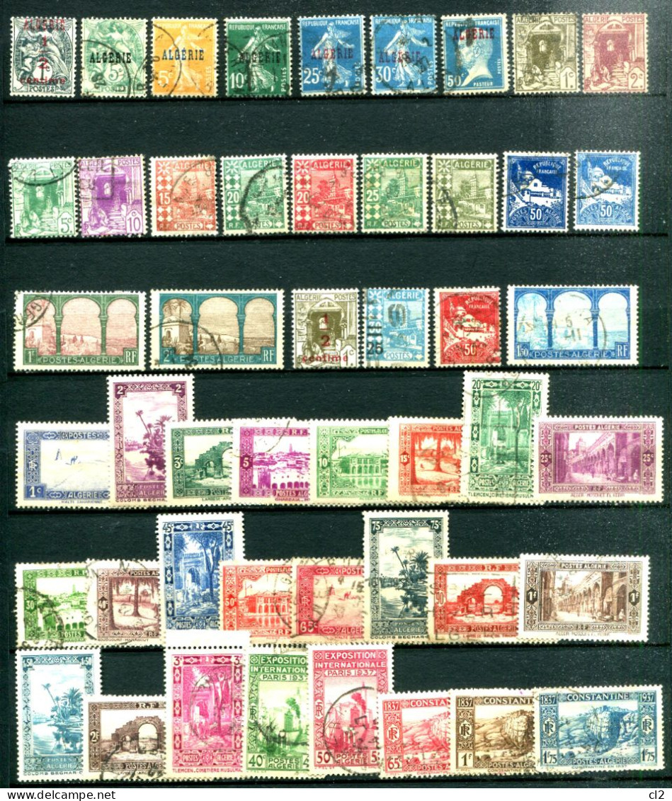 ALGERIE - Lot De 131 Timbres Différents - Collections, Lots & Series