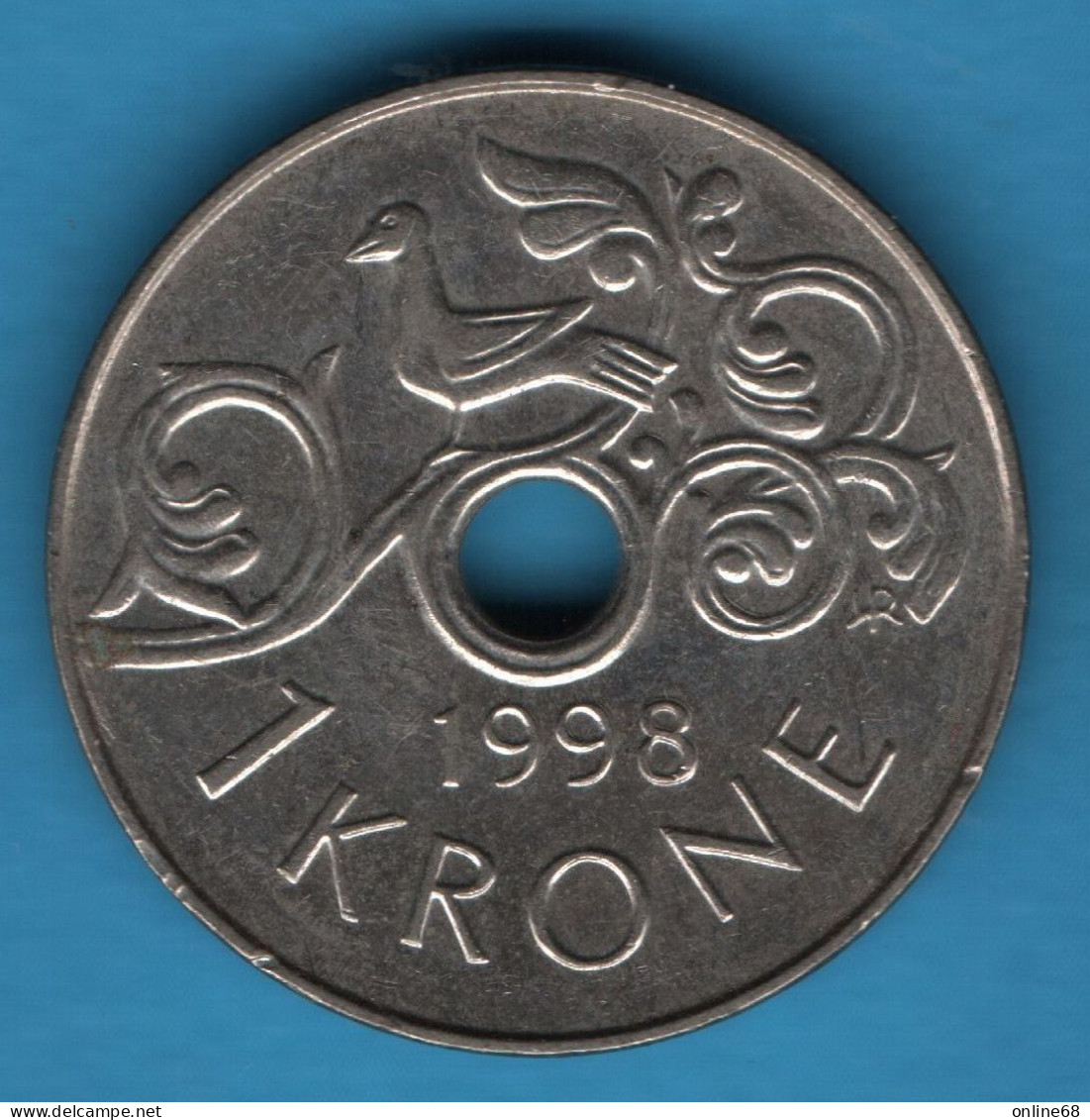 LOT MONNAIES 4 COINS : 2 X 1K + 2 X 5K NORWAY - Alla Rinfusa - Monete