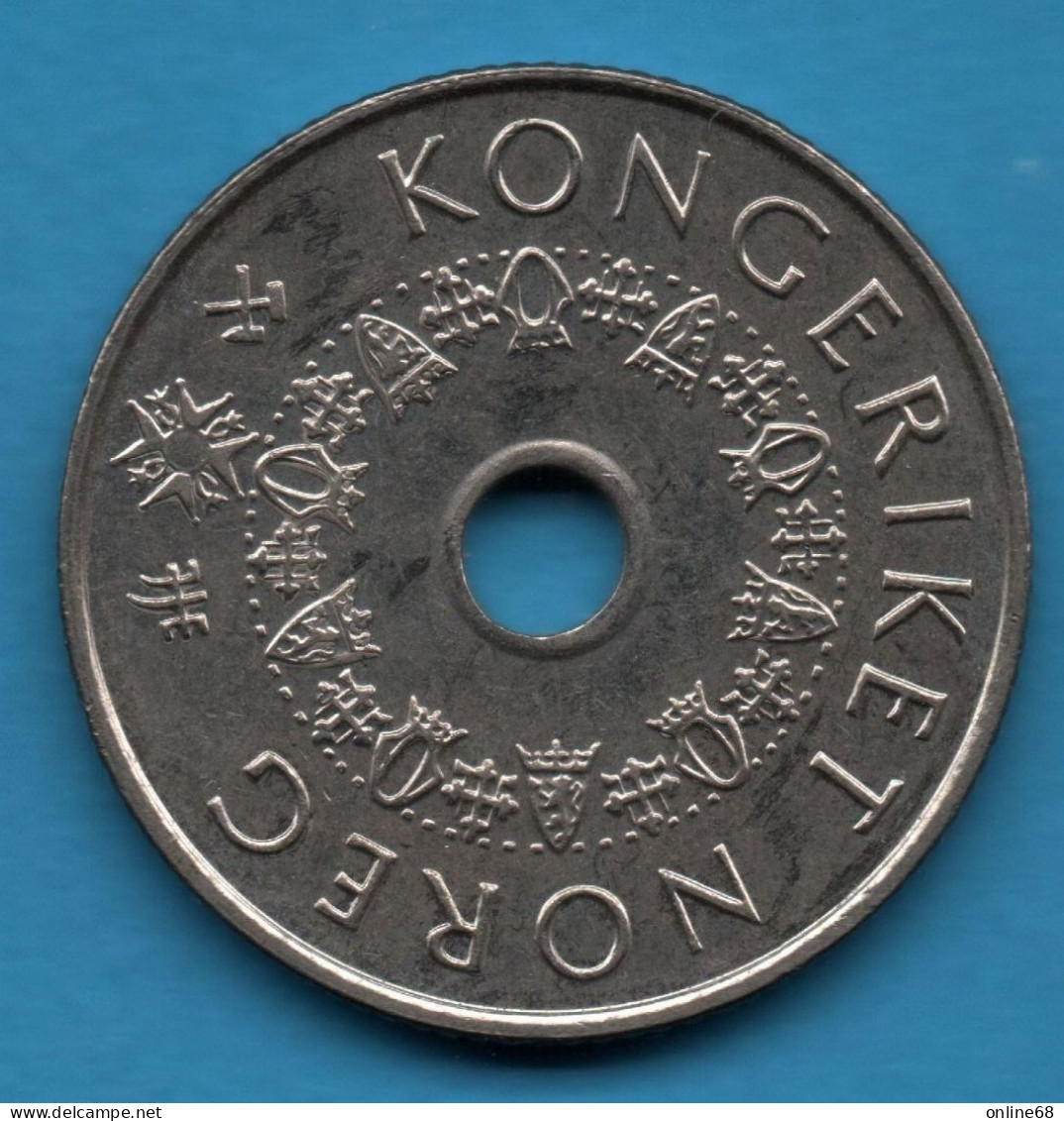 LOT MONNAIES 4 COINS : 2 X 1K + 2 X 5K NORWAY - Mezclas - Monedas