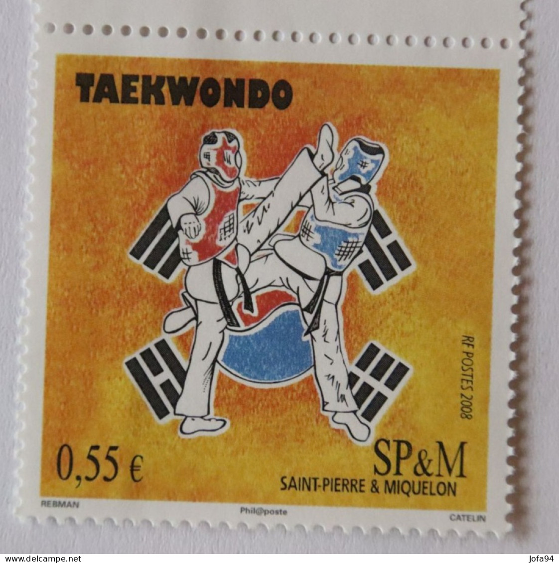 SPM 2008 Sport Taekwondo  YT 927 Neuf - Unused Stamps