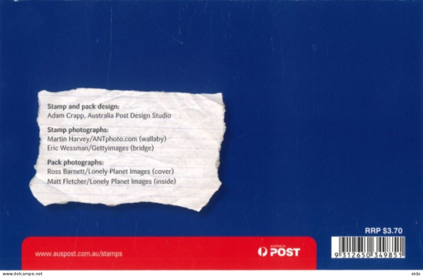 AUSTRALIA  : 2007, P0STAGE OF COUNTRY TO COAST STAMPS BOOKLET, UMM (**). - Lettres & Documents