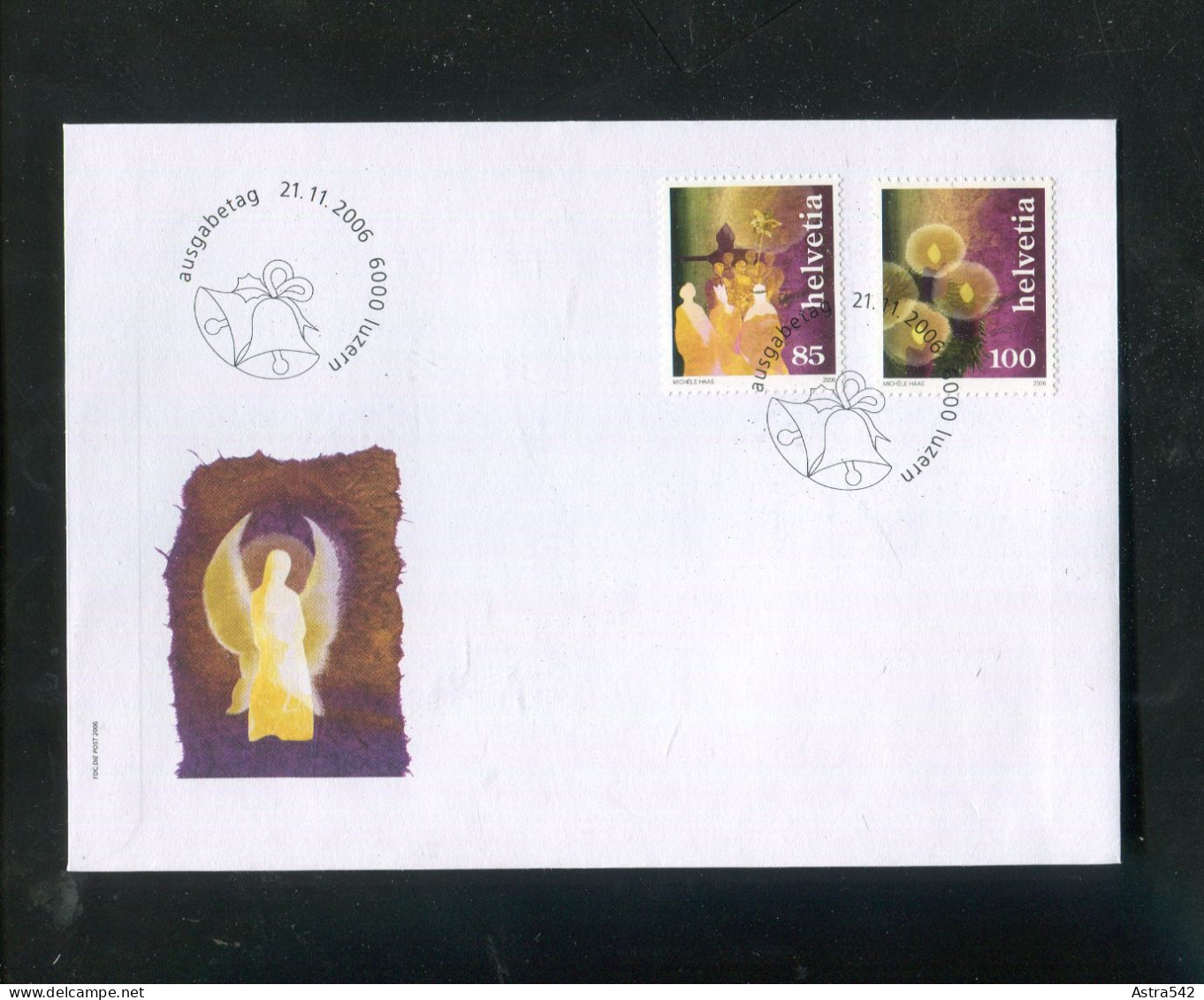 "SCHWEIZ" Partie mit 6 FDC (50165)