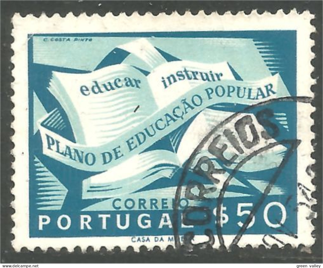 XW01-2508 Portugal Popular Education Populaire Livre Book Buch Libro - Altri & Non Classificati