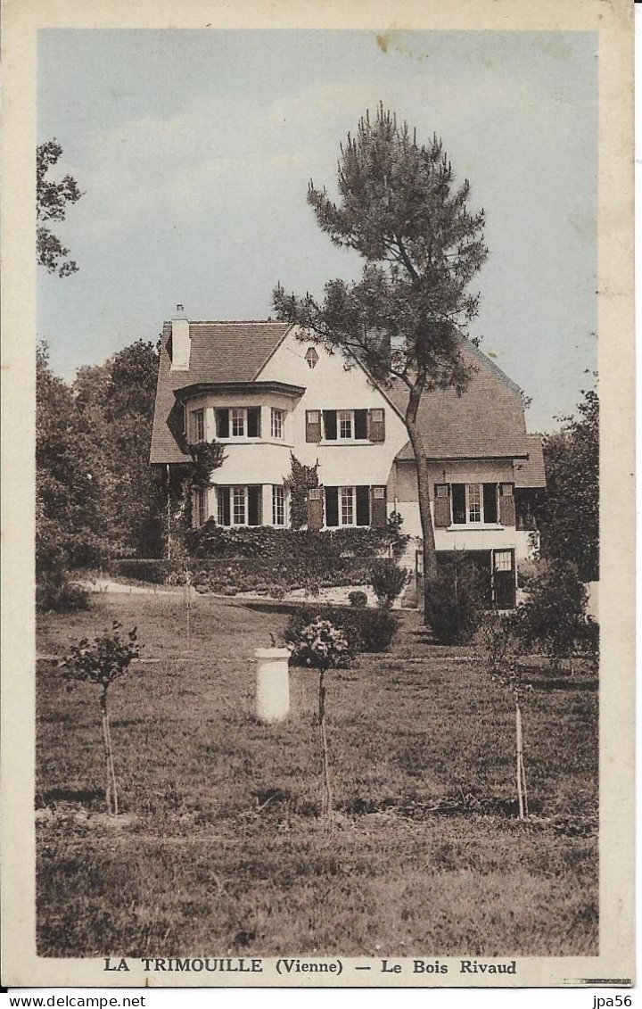 86 - LA TRIMOUILLE - Cpa - Le Bois Rivaud - La Trimouille