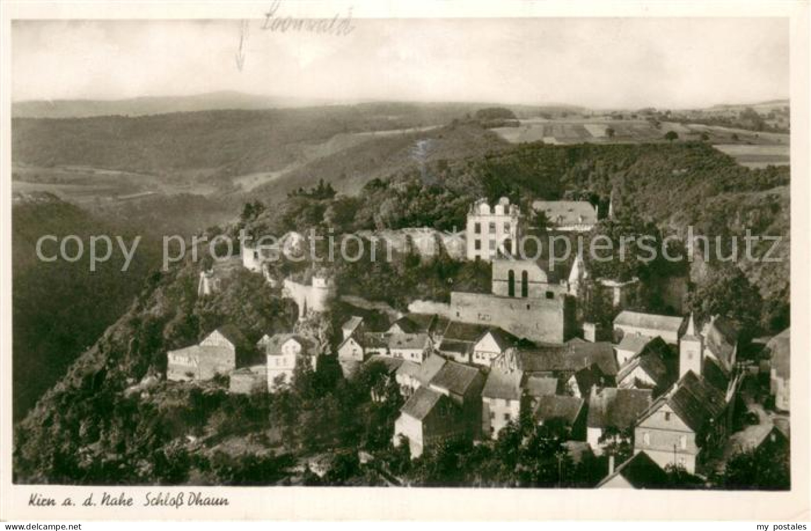 73694550 Kirn Nahe Ansicht Mit Schloss Dhaun Kirn Nahe - Kirn