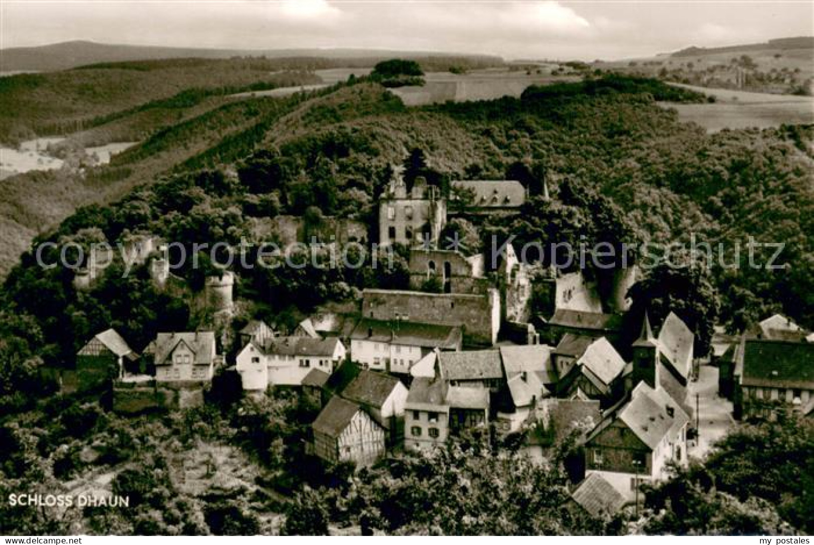 73694549 Kirn Nahe Ansicht Mit Schloss Dhaun Kirn Nahe - Kirn