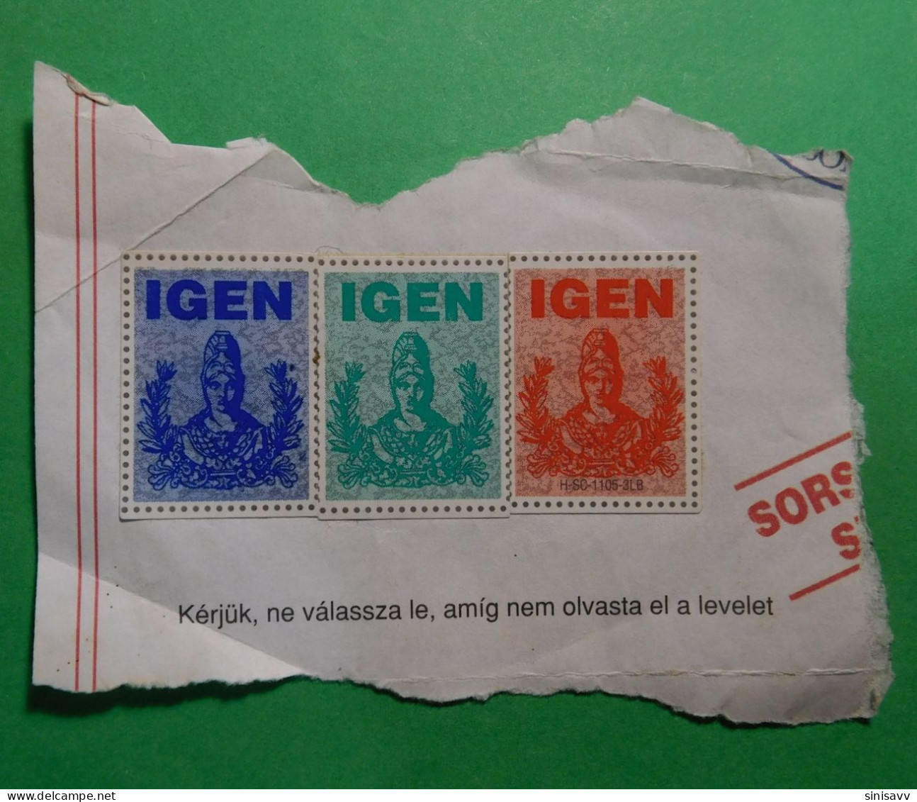 Vignette - Sticker - IGEN - Fiscale Zegels