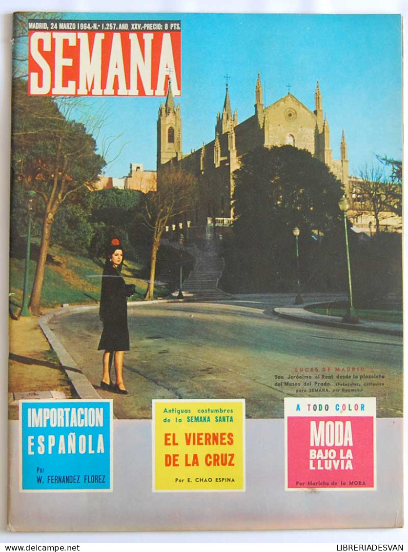 Revista Semana Nº 1257. 24-3-1964. Lev Lachine. El Viernes De La Cruz O Adorado - Sin Clasificación