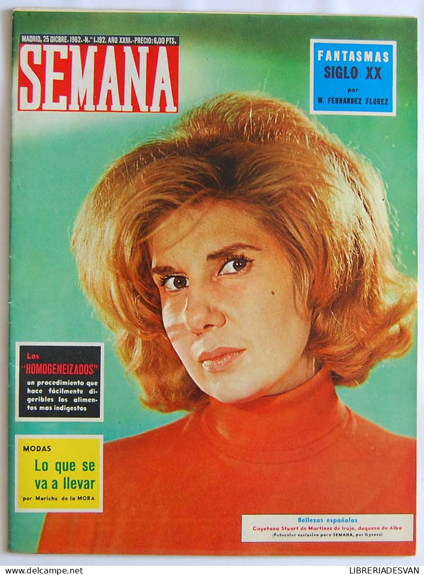 Revista Semana Nº 1192. 25-12-1962. Gitanillo De Triana - Sin Clasificación