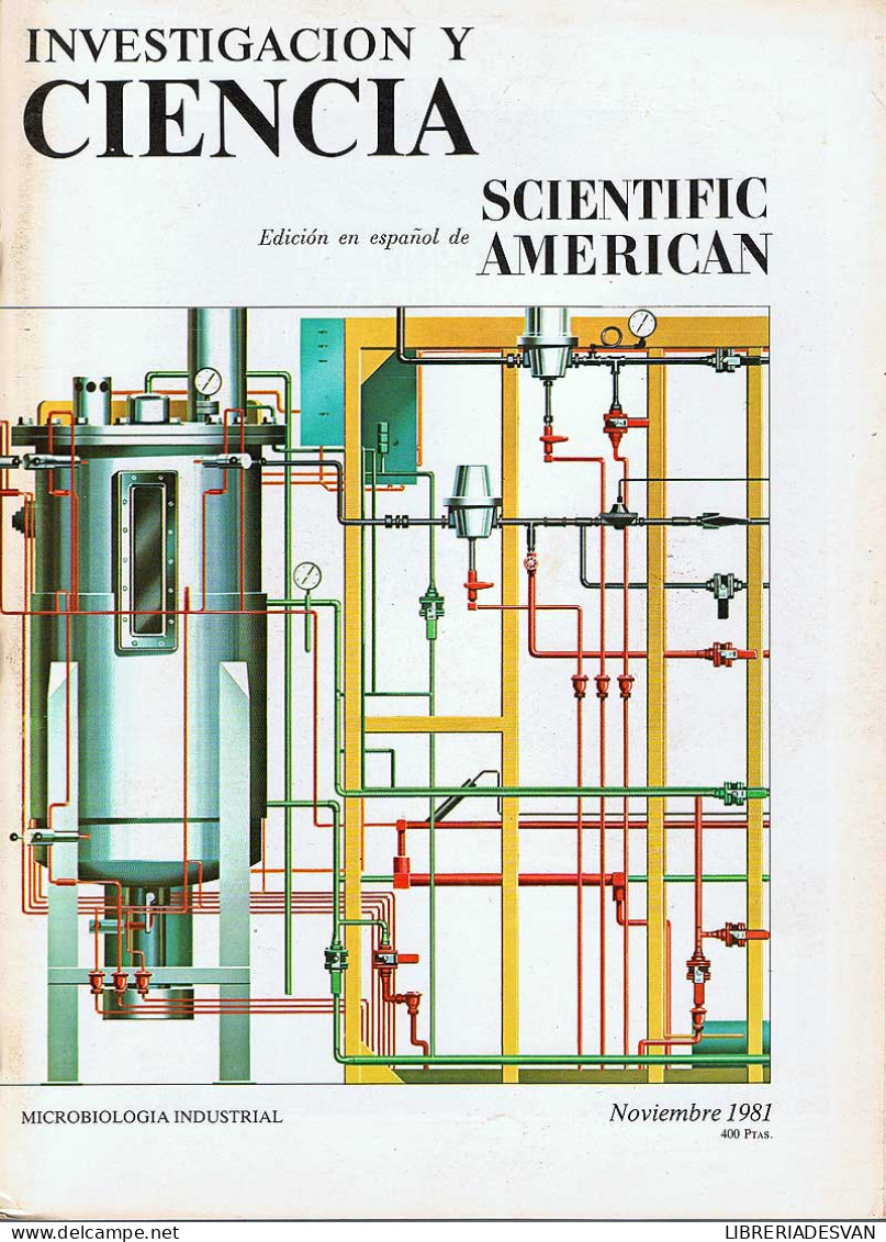 Revista Investigación Y Ciencia Nº 62. Noviembre 1981. Microbiología Industrial - Sin Clasificación