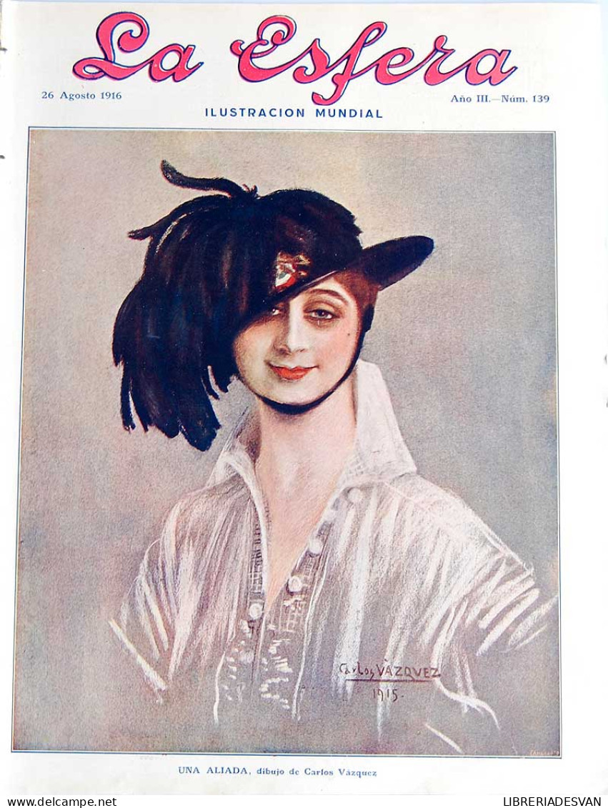 Recorte Revista La Esfera 1916. Ortega Munilla - Dionisio Pérez - Sin Clasificación