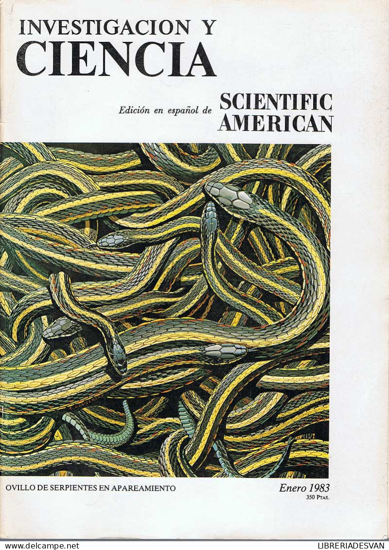 Revista Investigación Y Ciencia Nº 76. Enero 1983. Ovillo De Serpientes - Unclassified