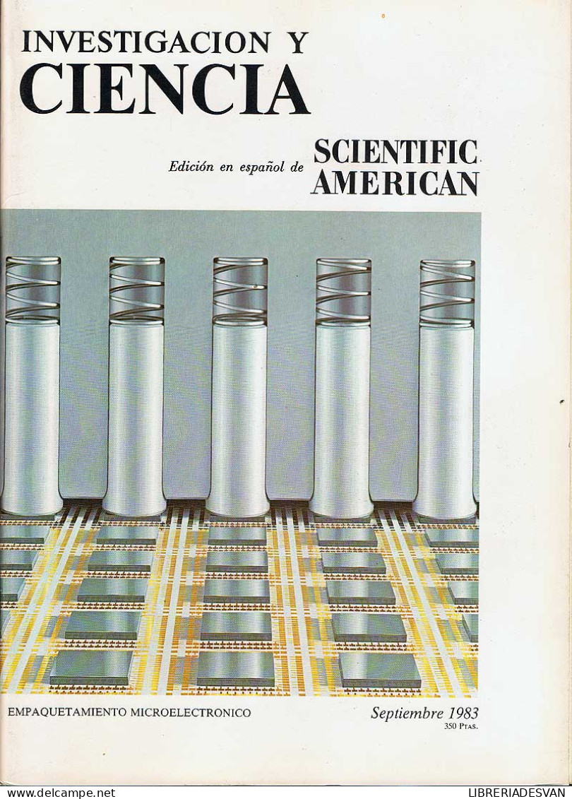 Revista Investigación Y Ciencia Nº 84. Septiembre 1983. Empaquetamiento Microelectrónico - Sin Clasificación