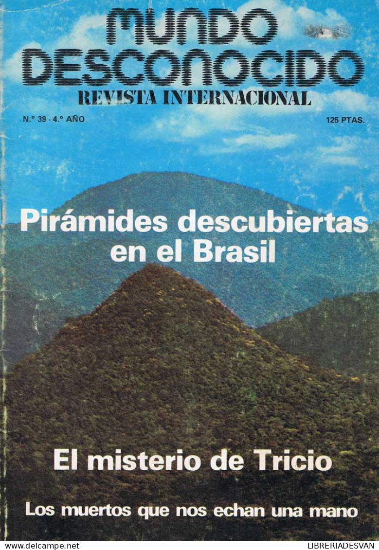 Revista Mundo Desconocido Nº 39. Septiembre 1979 - Zonder Classificatie