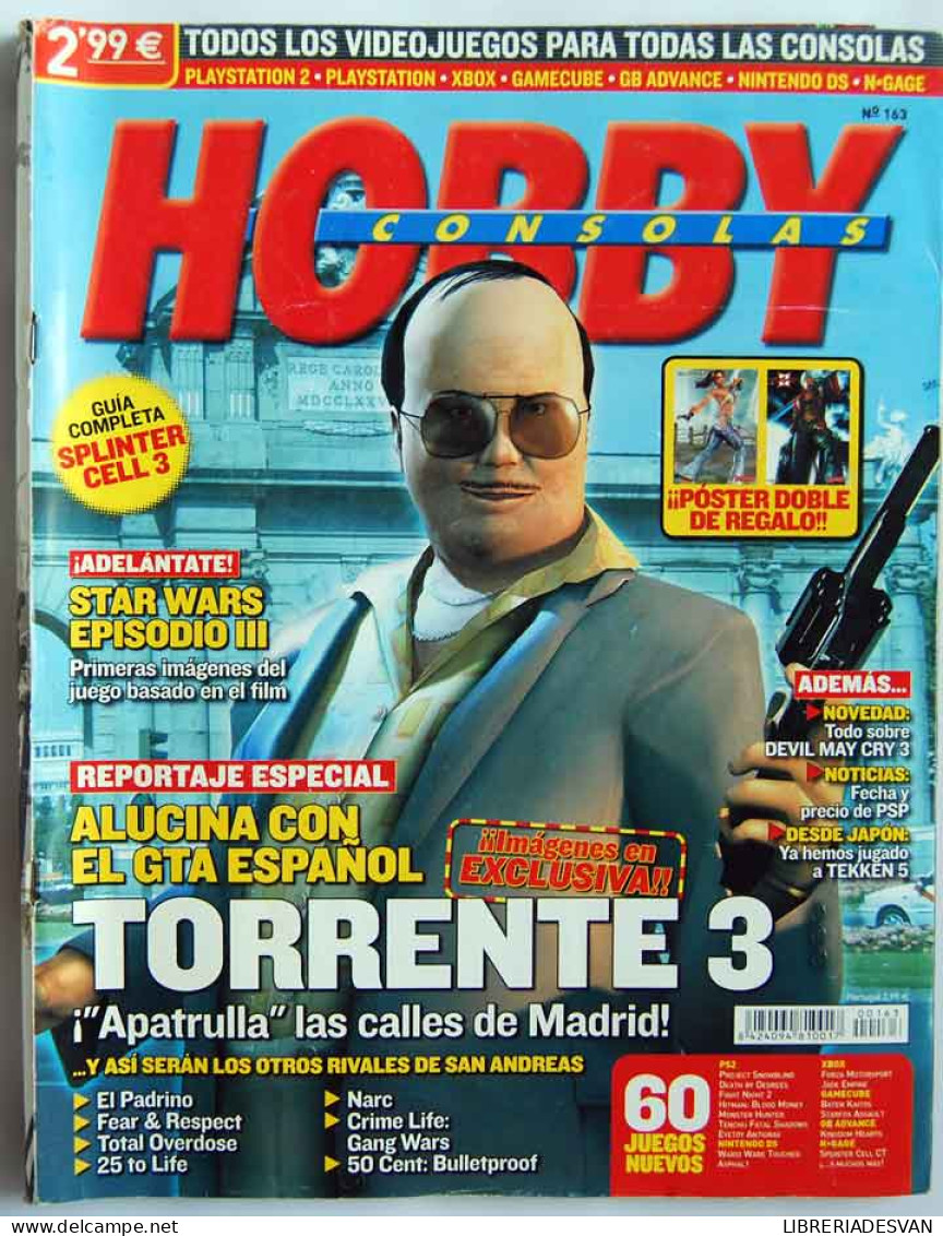 Revista Hobby Consolas Nº 163. Torrente 3 - Unclassified