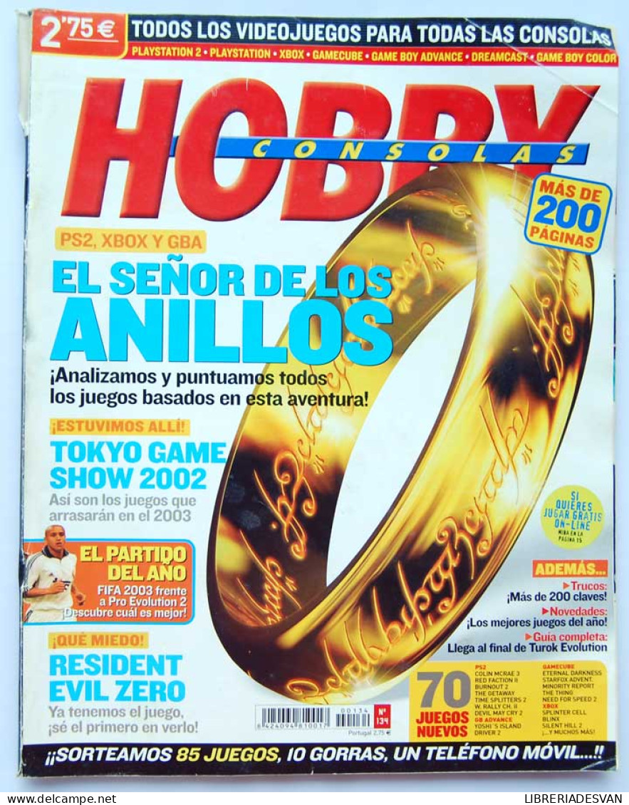 Revista Hobby Consolas Nº 134. El Señor De Los Anillos - Unclassified