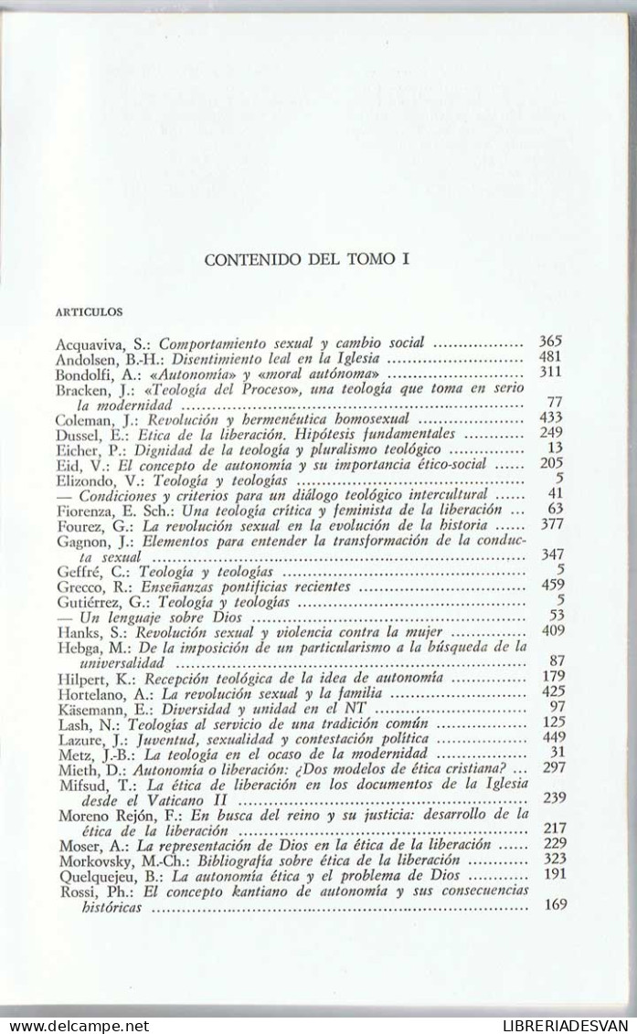 Concilium. Revista Internacional De Teología. Año XX 1984. Nº 191-193 - Zonder Classificatie