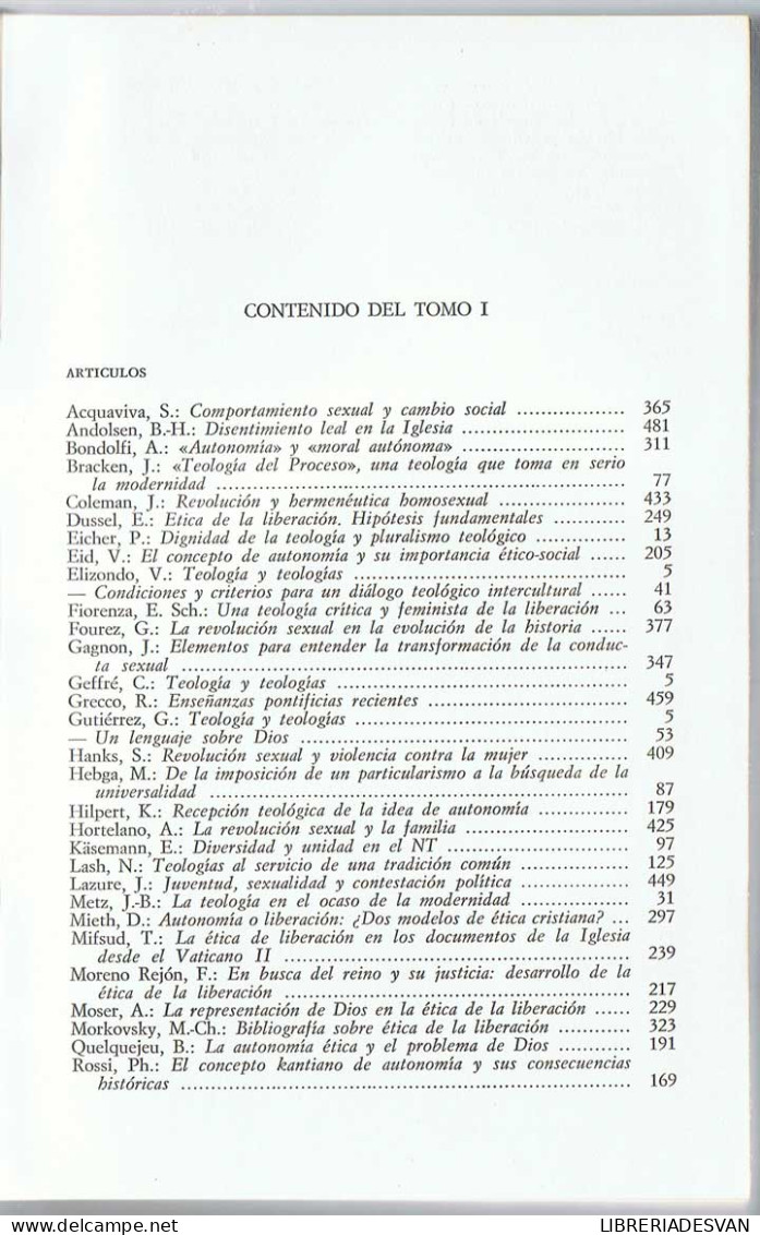 Concilium. Revista Internacional De Teología. Año XX 1984. Nº 191-193 - Sin Clasificación