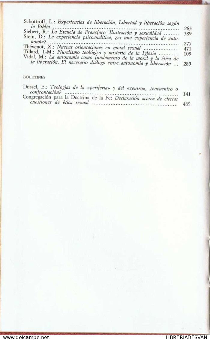 Concilium. Revista Internacional De Teología. Año XX 1984. Nº 191-193 - Ohne Zuordnung