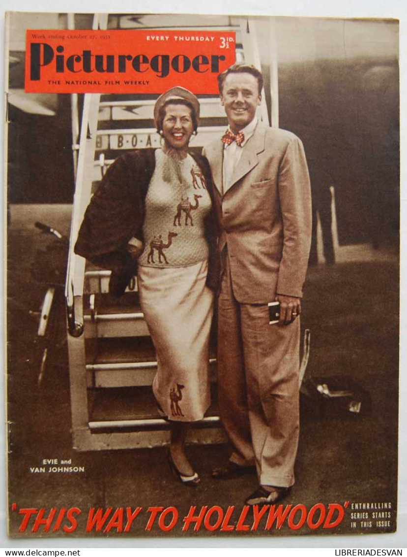 Picturegoer Nº 860. October 27, 1951. Evie And Van Johnson, Shelley Shines - Zonder Classificatie