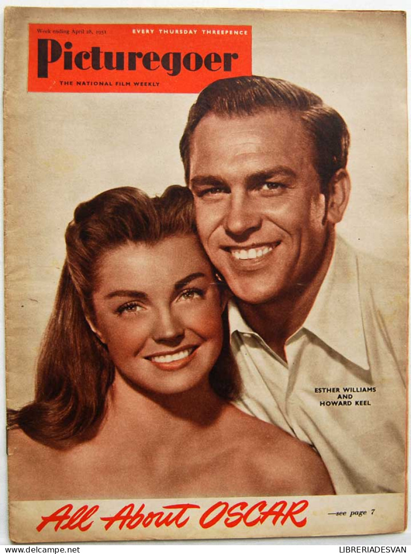 Picturegoer Nº 834. Abril 28, 1951. Esther Williams And Howard Keel - Ohne Zuordnung