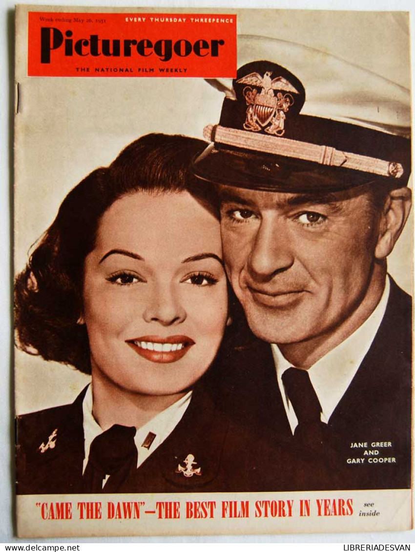 Picturegoer Nº 838. May 26, 1951. Jane Greer And Gary Cooper, Humphrey Bogart - Zonder Classificatie