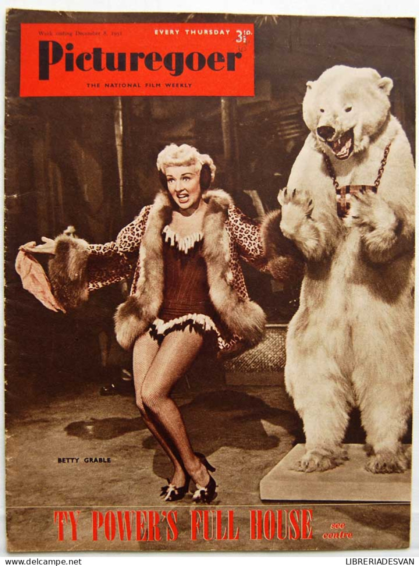 Picturegoer Nº 866. December 8, 1951. Betty Grable, Diana Dors - Unclassified