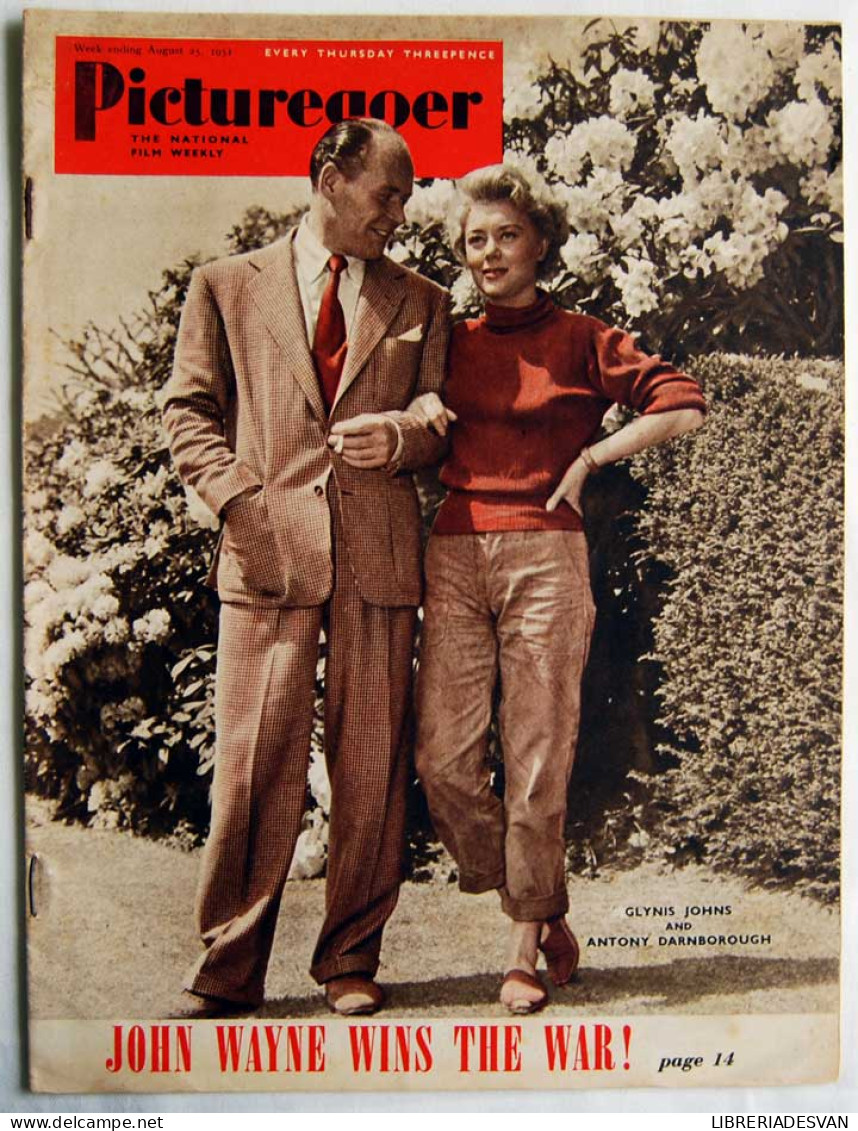 Picturegoer Nº 851. August 25, 1951. Glynis Johns And Antony Darnborough, Rita Hayworth - Sin Clasificación