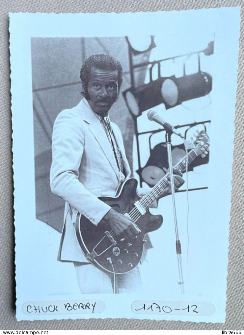 CHUCK BERRY - 14 X 10 Cm. (REPRO PHOTO ! - Zie Beschrijving - Voir Description - See Description) ! - Famous People