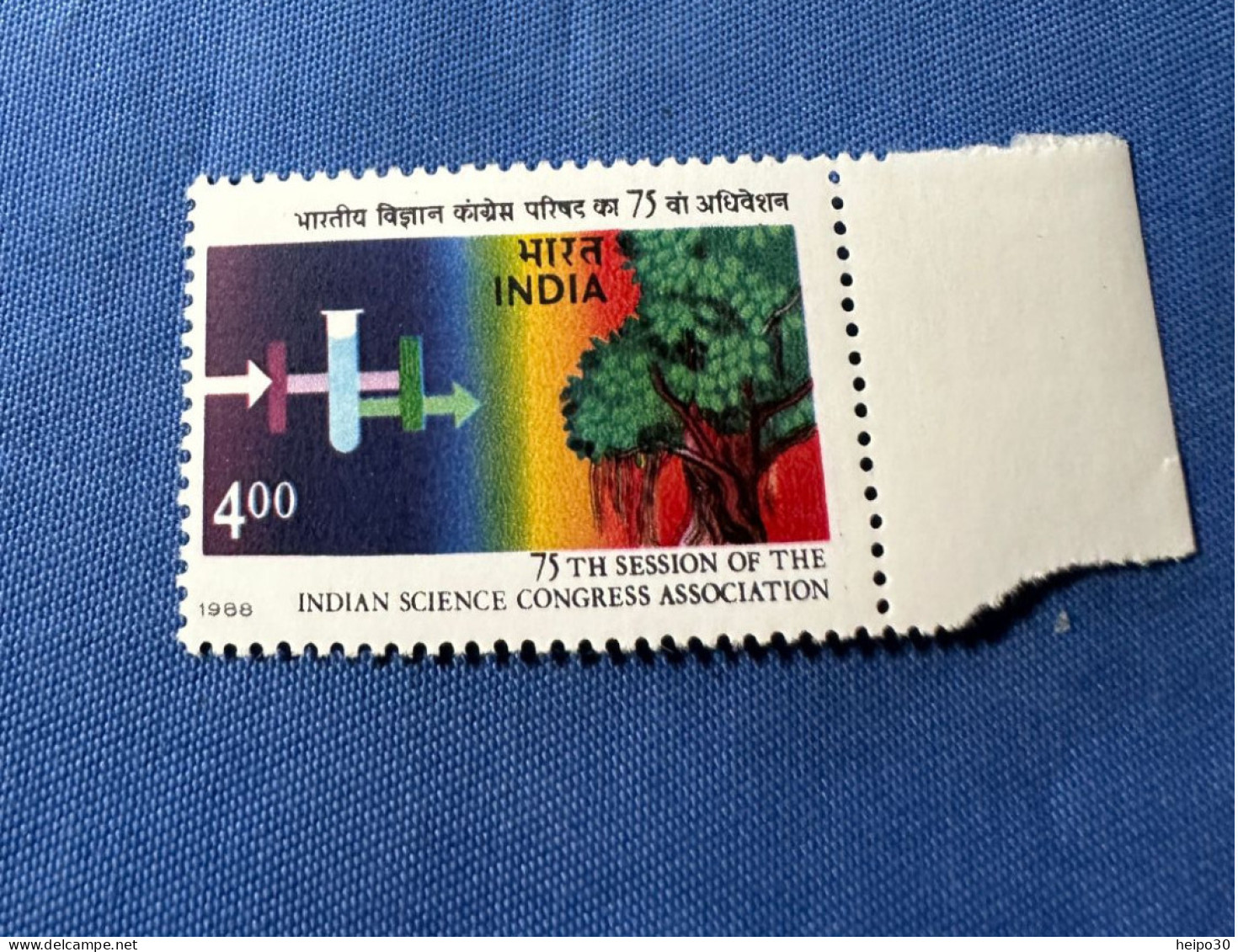 India 1988 Michel 1138 Wissenschaftliche Vereinigung Tagung MNH - Unused Stamps