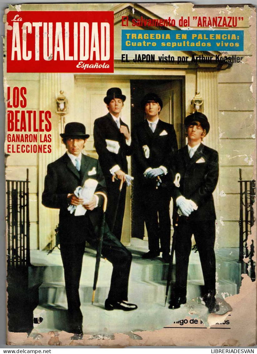 La Actualidad Española No. 668. 1964. Los Beatles Ganaron Las Elecciones - Non Classés