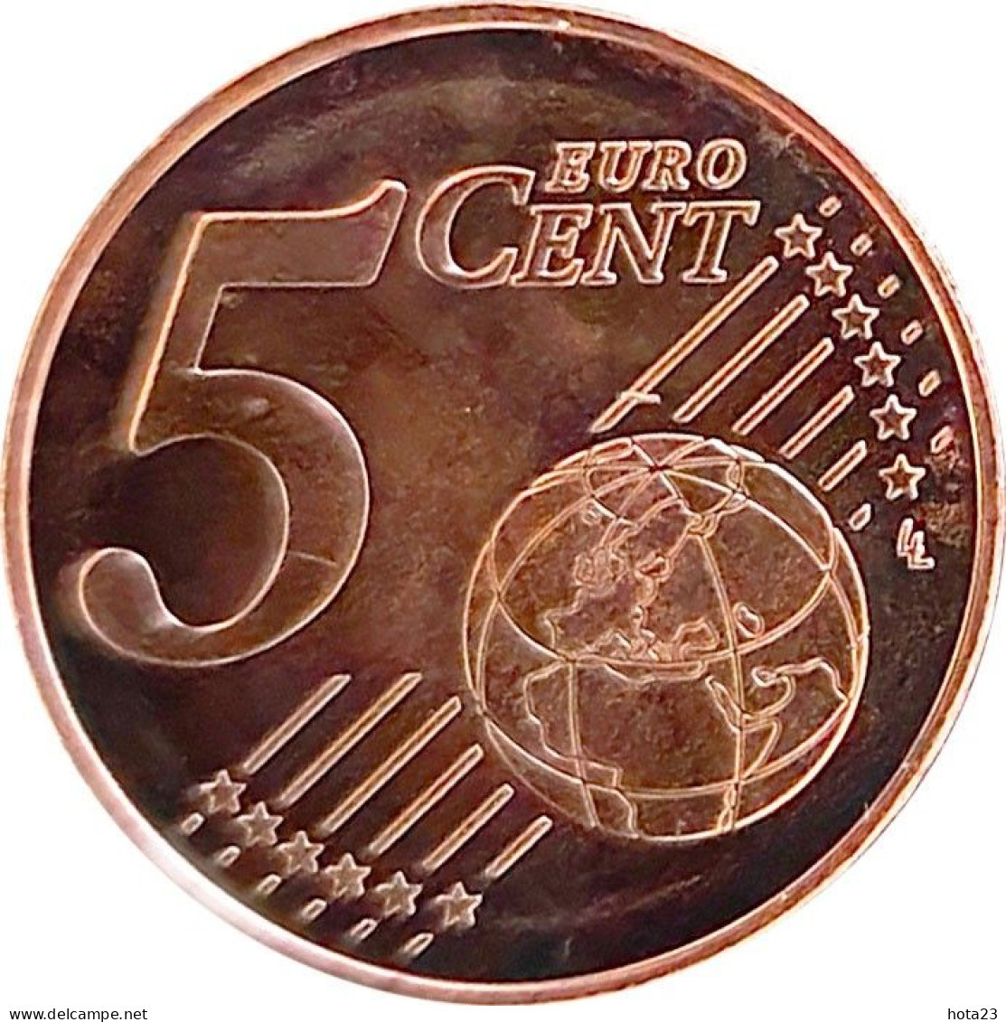Lithuania , Lietuva , Litauen  2023 5 Euro Cent Coin  UNC From Roll - Lithuania