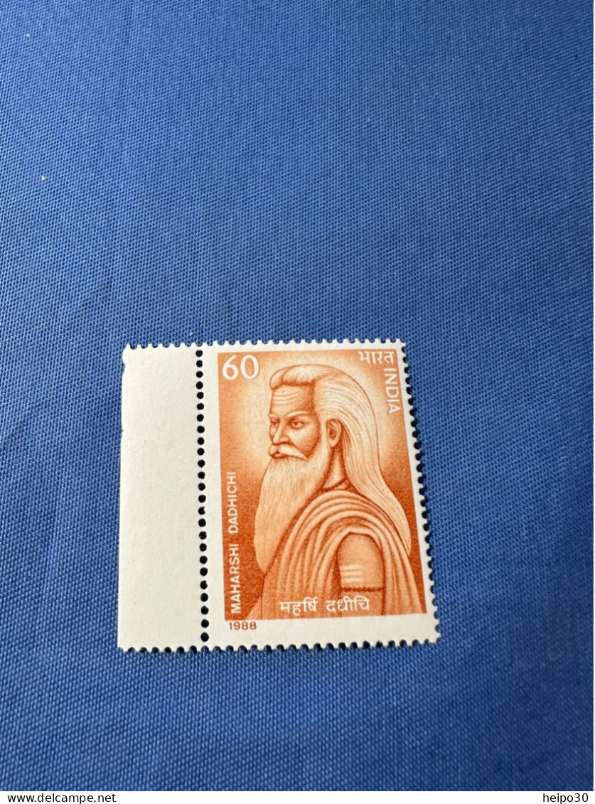 India 1988 Michel 1153 Maharshi Dadhichi MNH - Nuovi