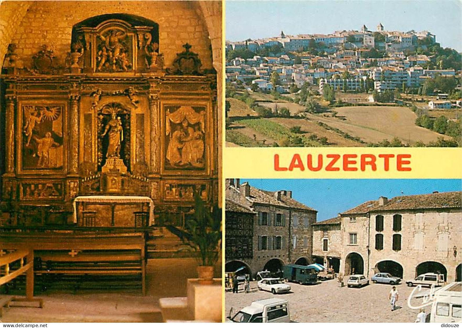 82 - Lauzerte - Multivues - Art Religieux - Automobiles - CPM - Voir Scans Recto-Verso - Lauzerte