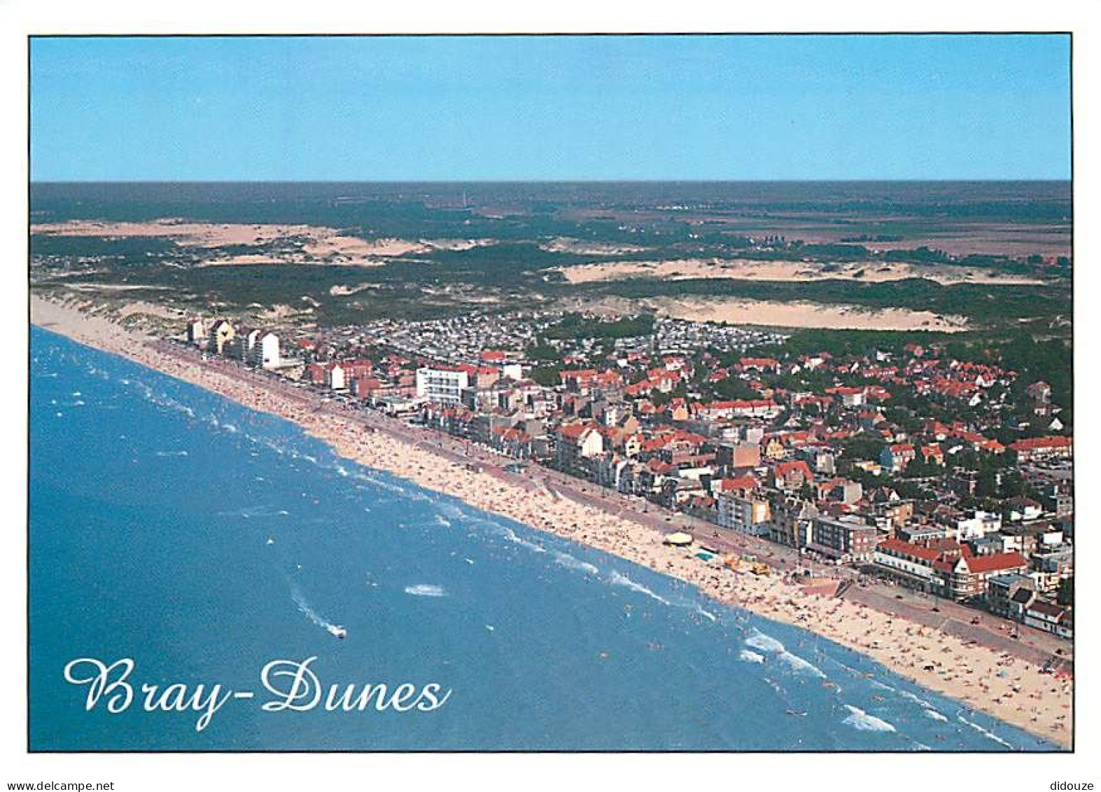 59 - Bray Dunes - Vue Générale Aérienne De La Plage - CPM - Voir Scans Recto-Verso - Bray-Dunes