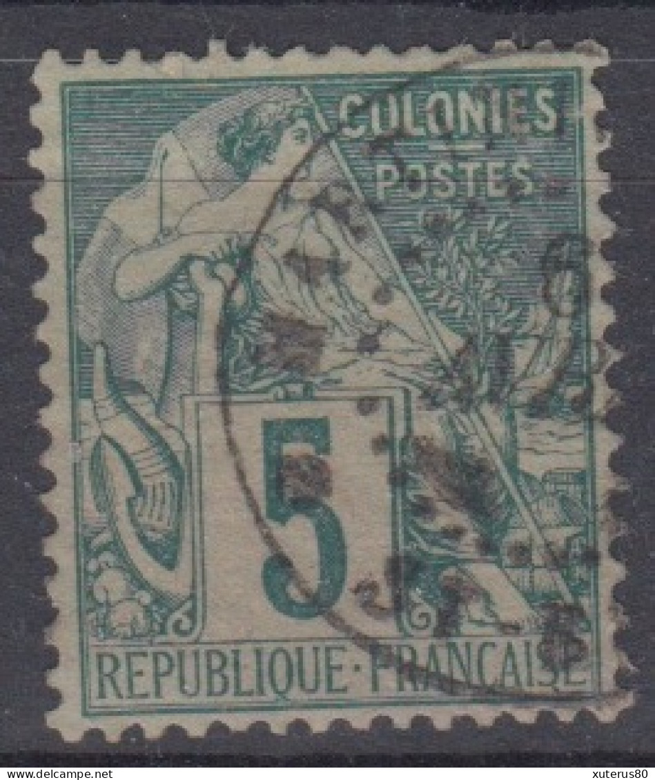 #200 COLONIES GENERALES N° 49 Oblitéré St-Esprit (Martinique) - Alphée Dubois